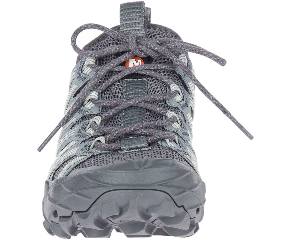 Merrell Hiking Shoes Grey - Choprock - Womens 03VPXGYSN